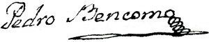 dir fir pedro bencomo